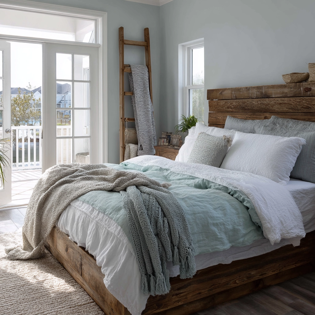 coastal farmhouse bedroom 59