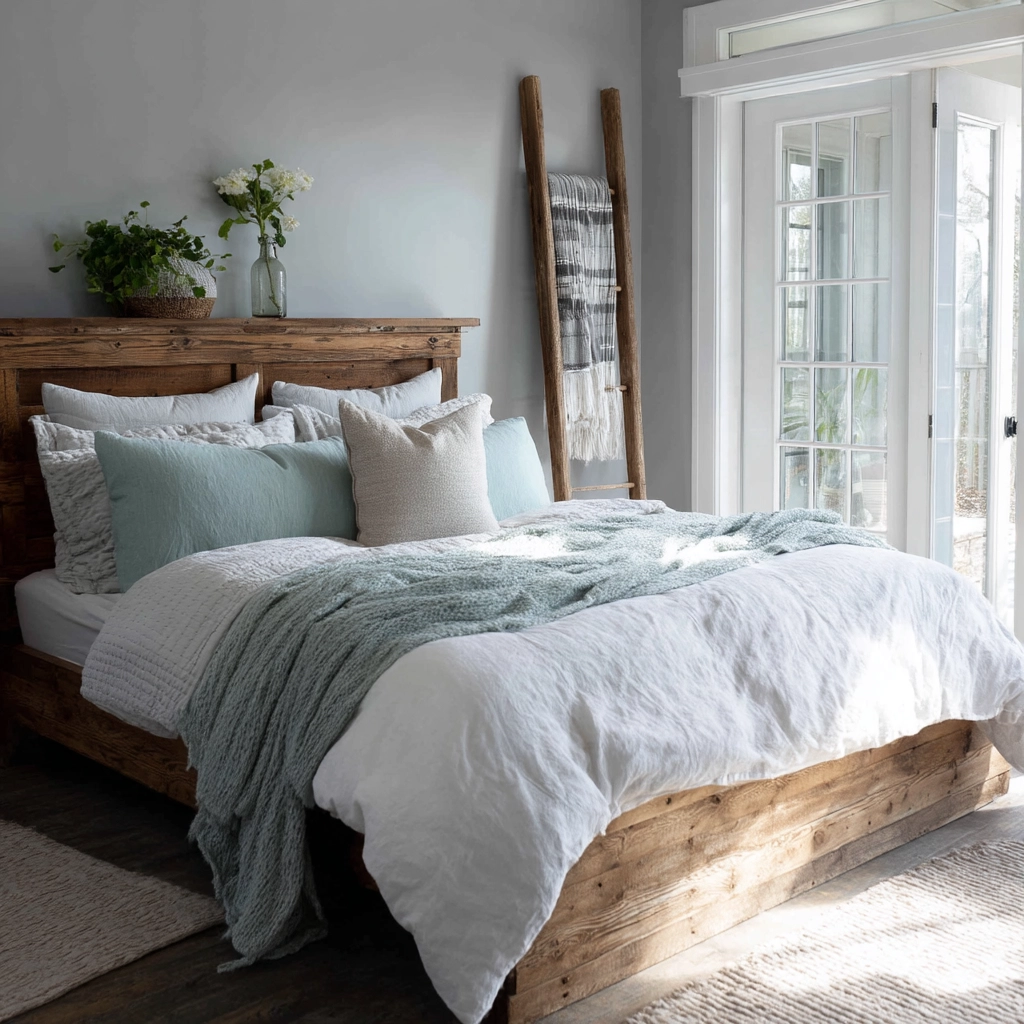 coastal farmhouse bedroom 60