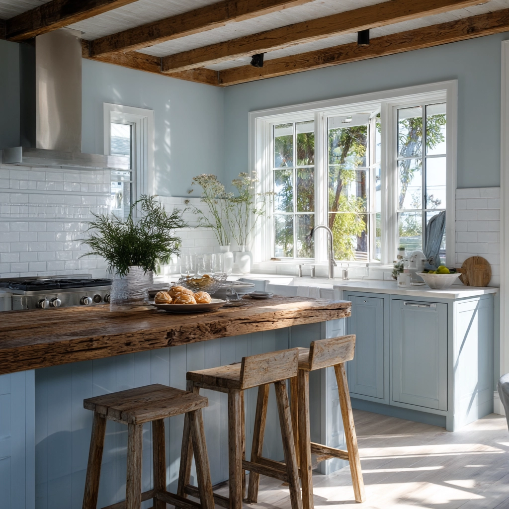 coastal farmhouse kitchen 12