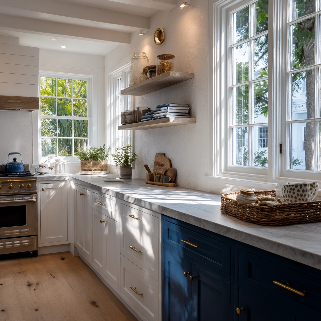 coastal farmhouse kitchen 15