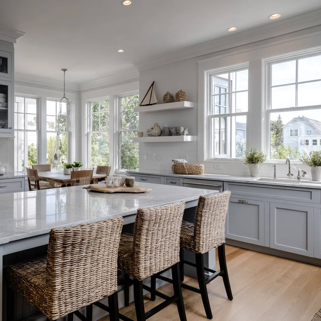 coastal farmhouse kitchen 20