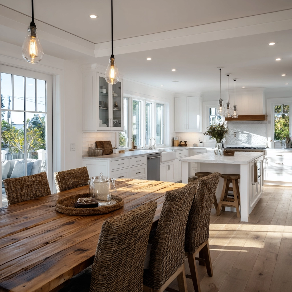 coastal farmhouse kitchen 24