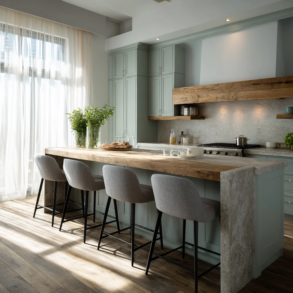 coastal farmhouse kitchen 26