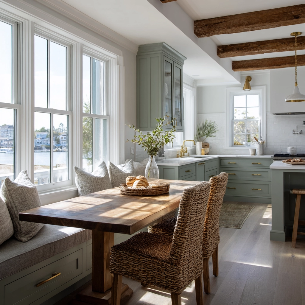 coastal farmhouse kitchen 35