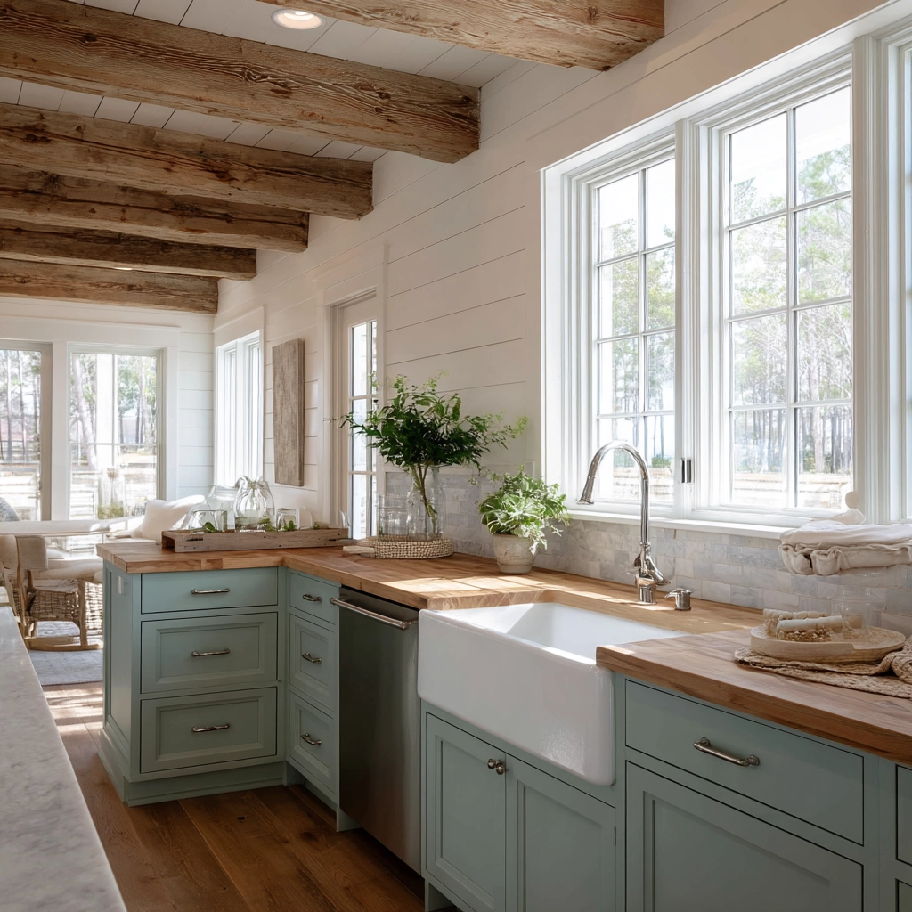 coastal farmhouse kitchen 4