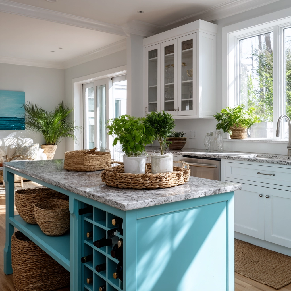 coastal farmhouse kitchen 40