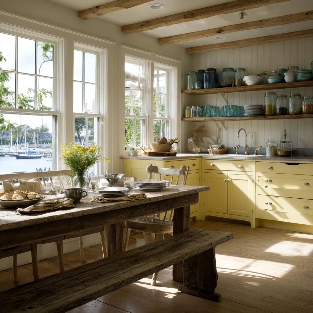 coastal farmhouse kitchen 54