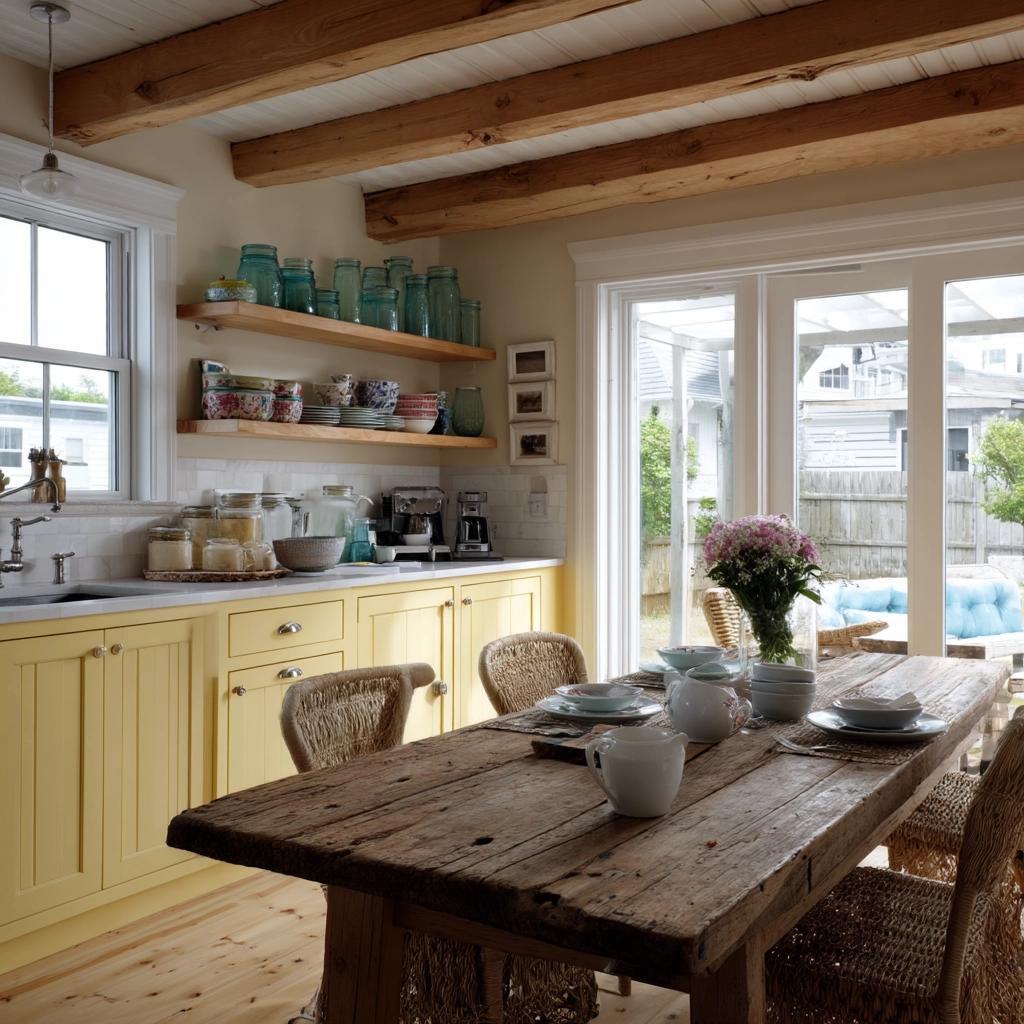 coastal farmhouse kitchen 56