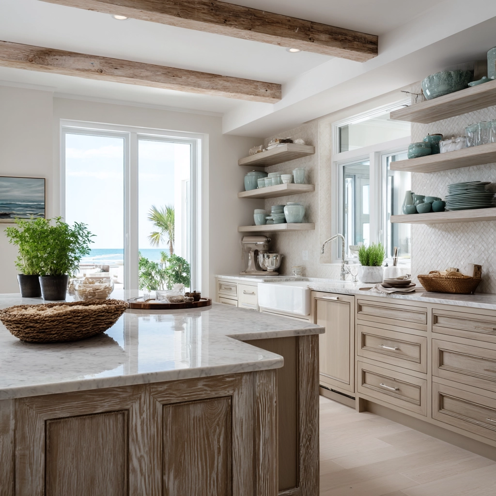 coastal farmhouse kitchen 8