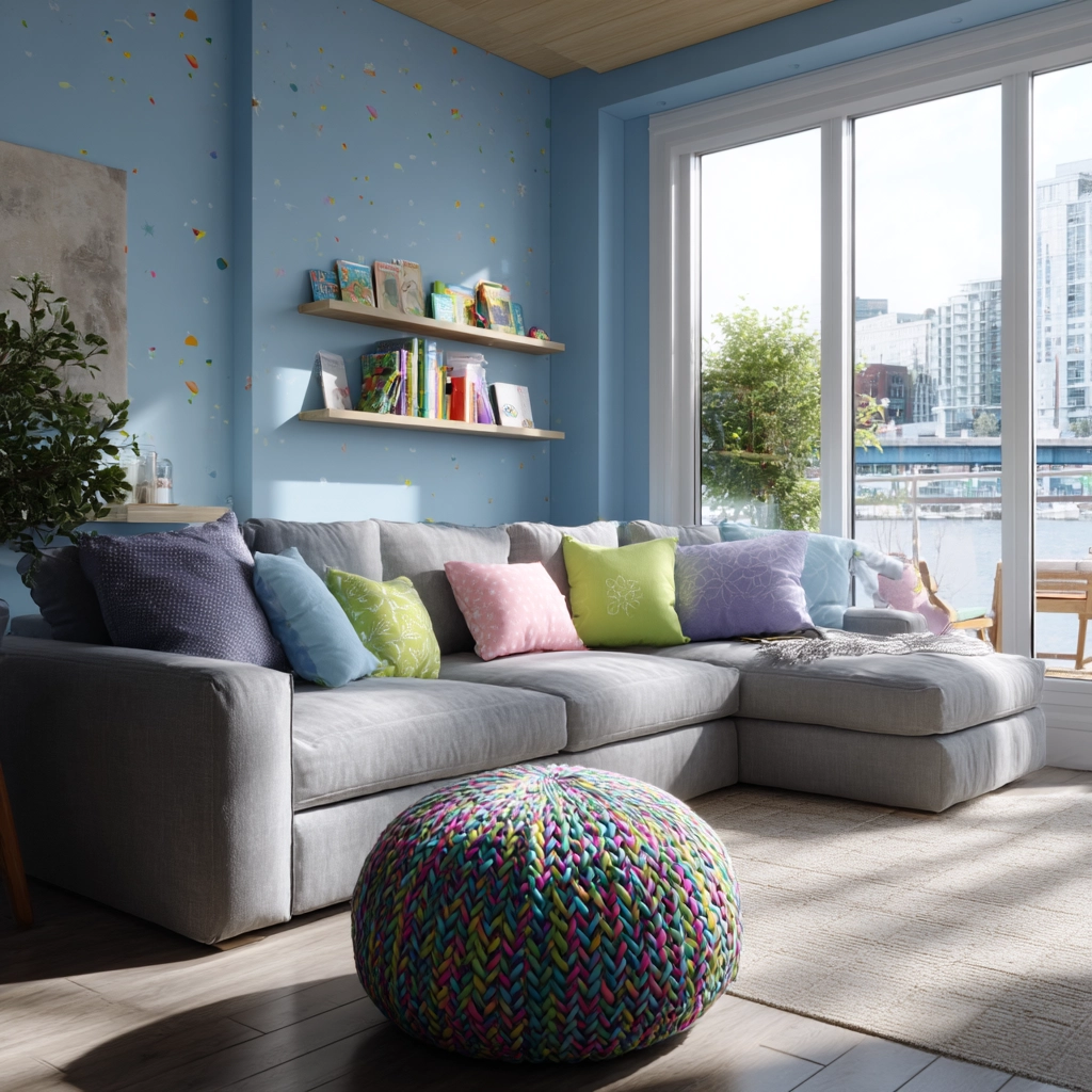 colorful living room ideas 13