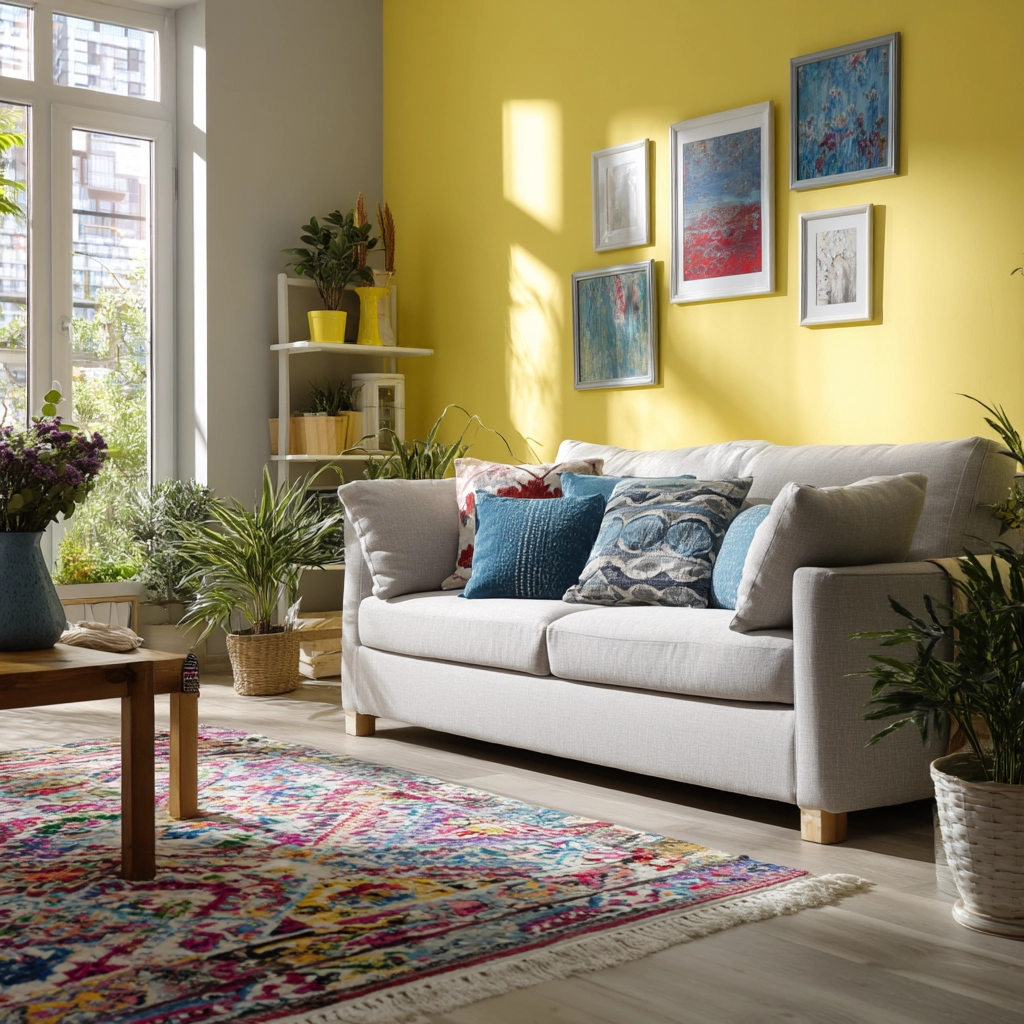 colorful living room ideas 23
