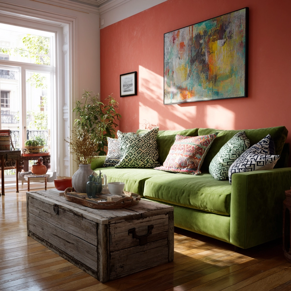 colorful living room ideas 38