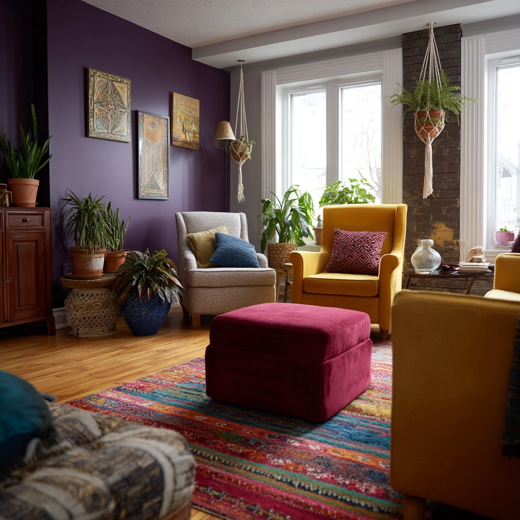 colorful living room ideas 6