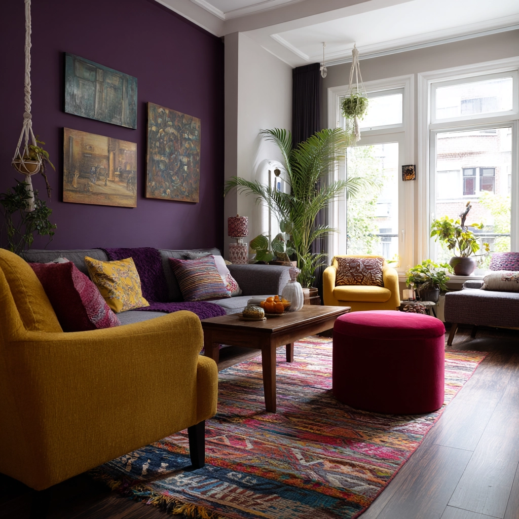 colorful living room ideas 8