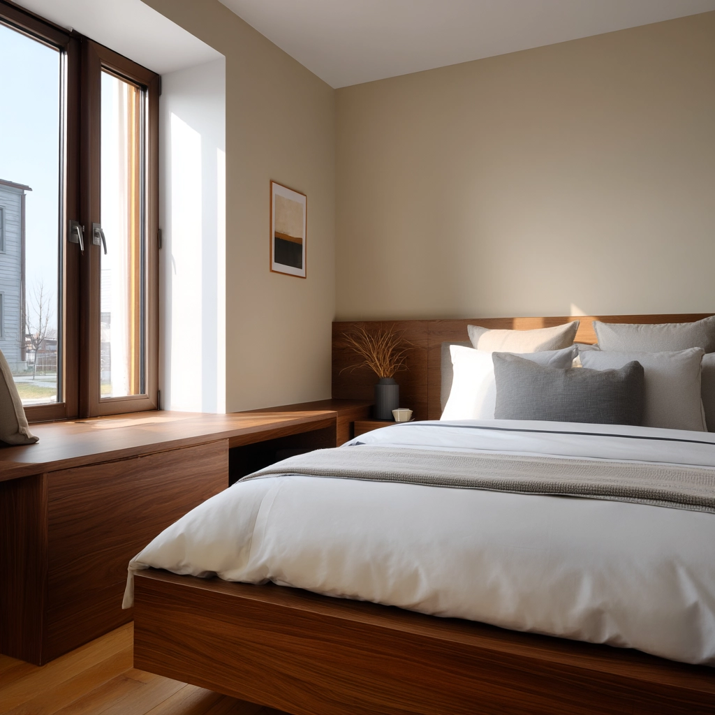 contemporary minimalist bedroom 23