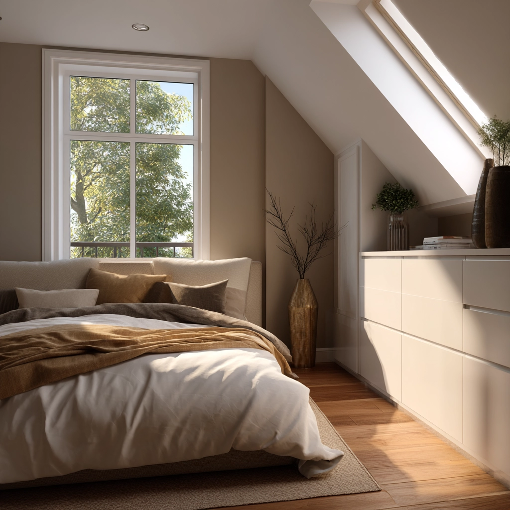 contemporary minimalist bedroom 41