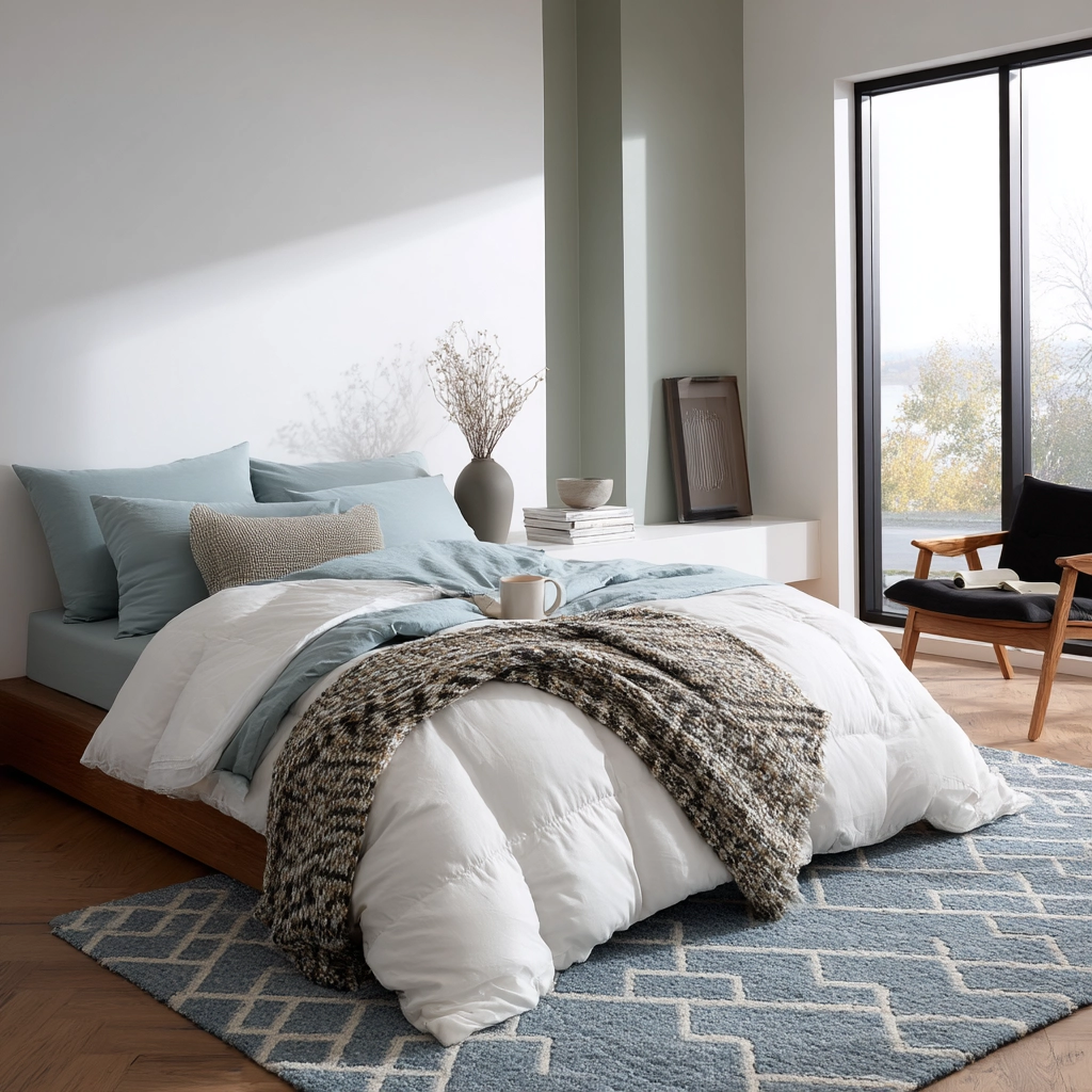 contemporary minimalist bedroom 48