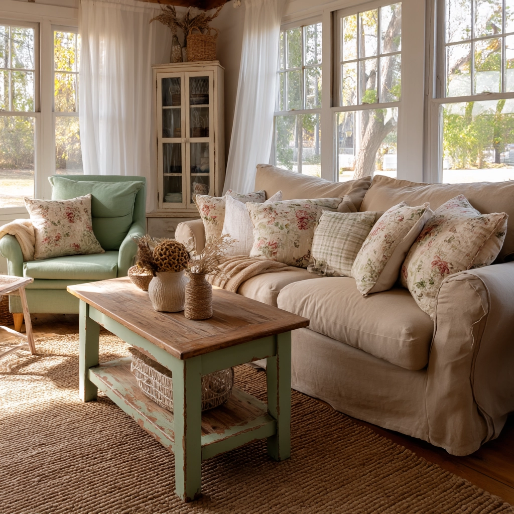 cottagecore living room ideas 1