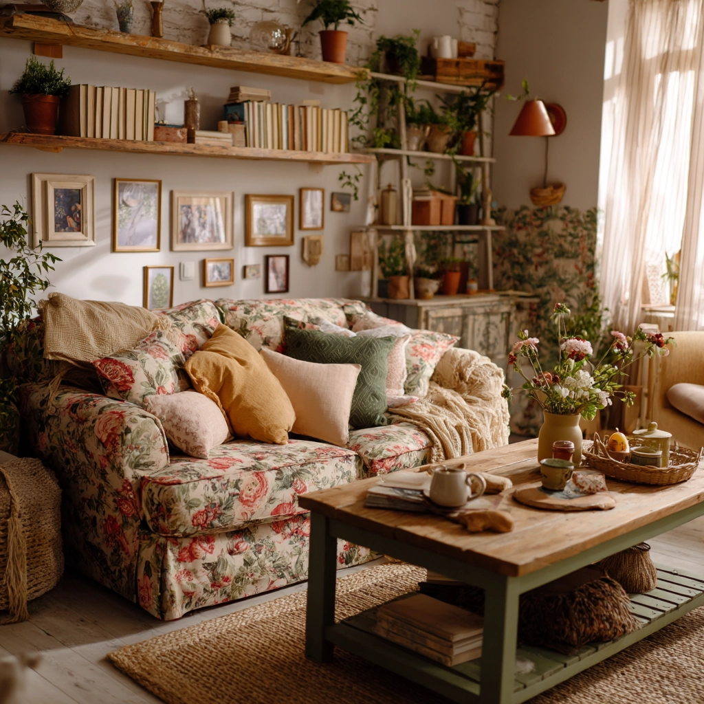 cottagecore living room ideas 49