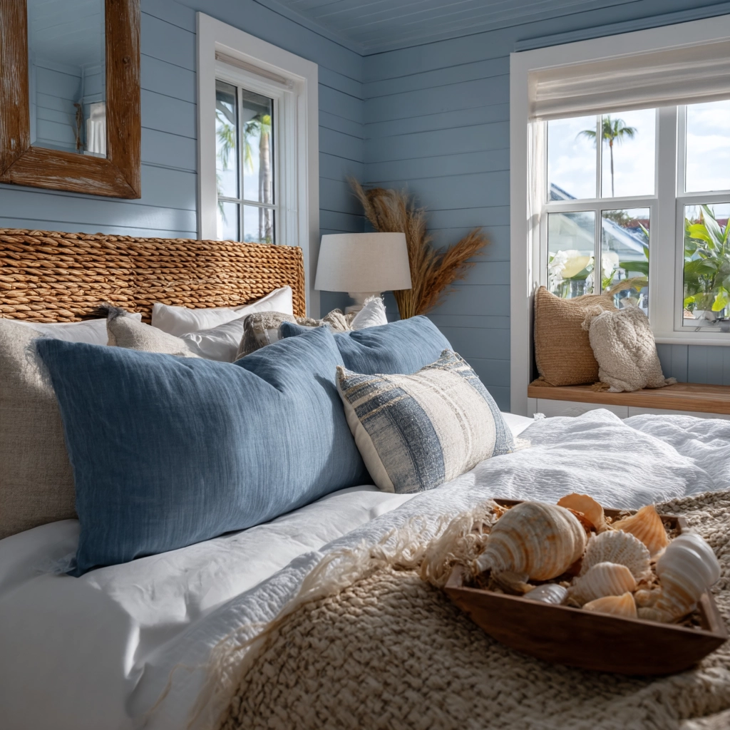 cozy bedroom blue 13