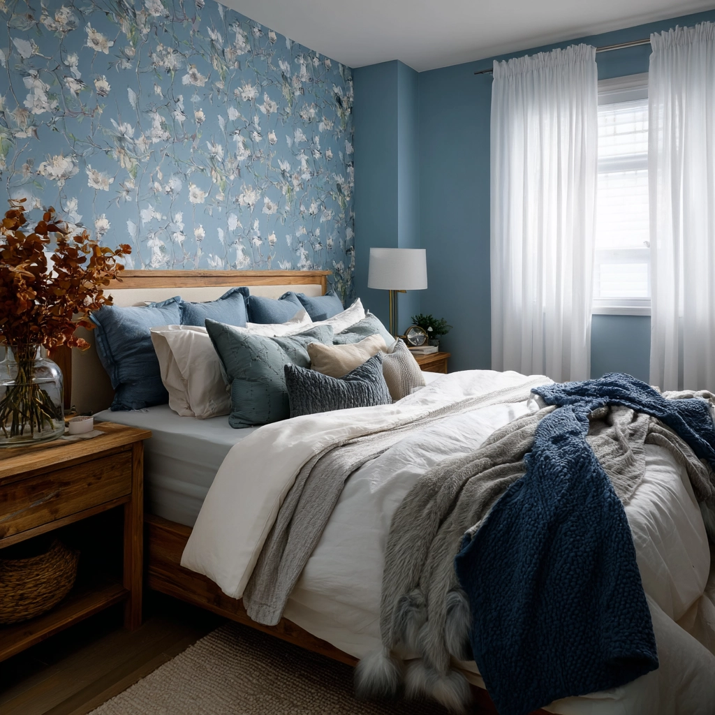 cozy bedroom blue 3
