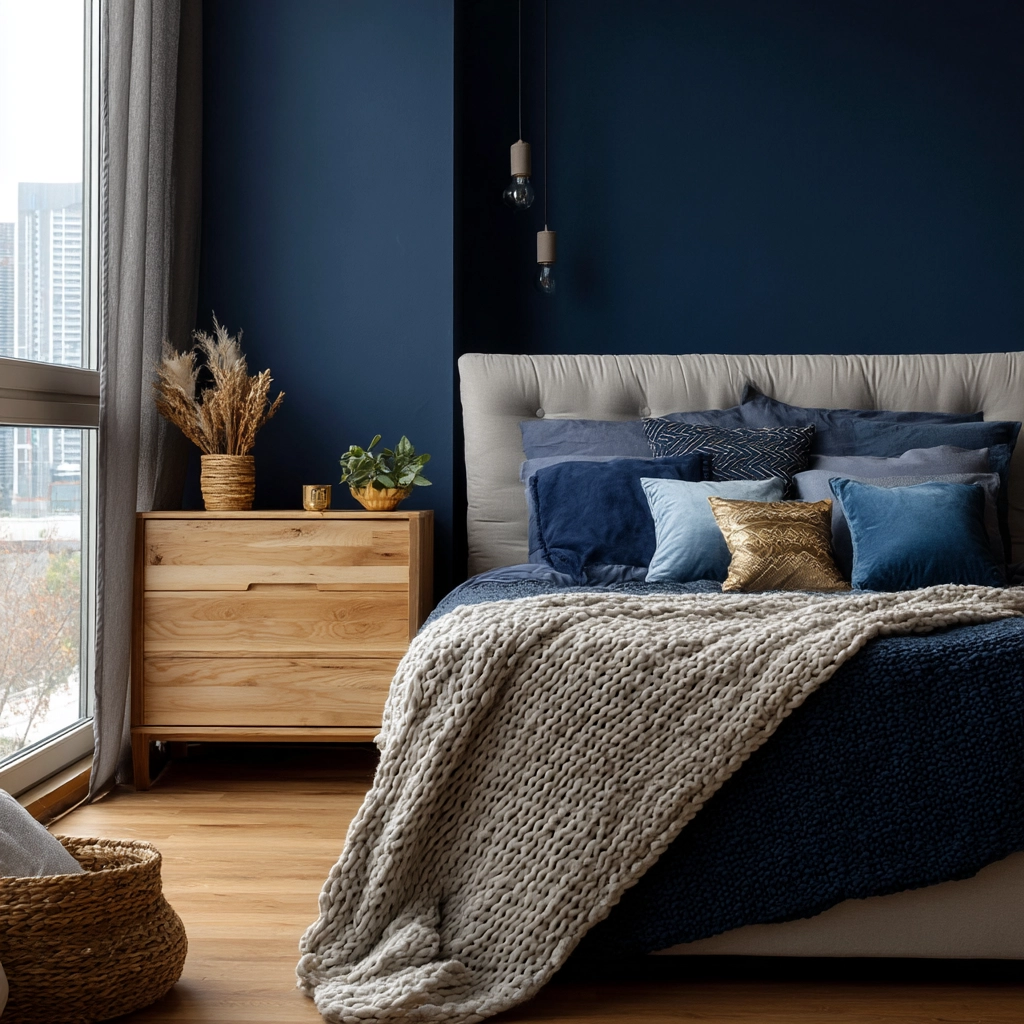 cozy bedroom blue 6