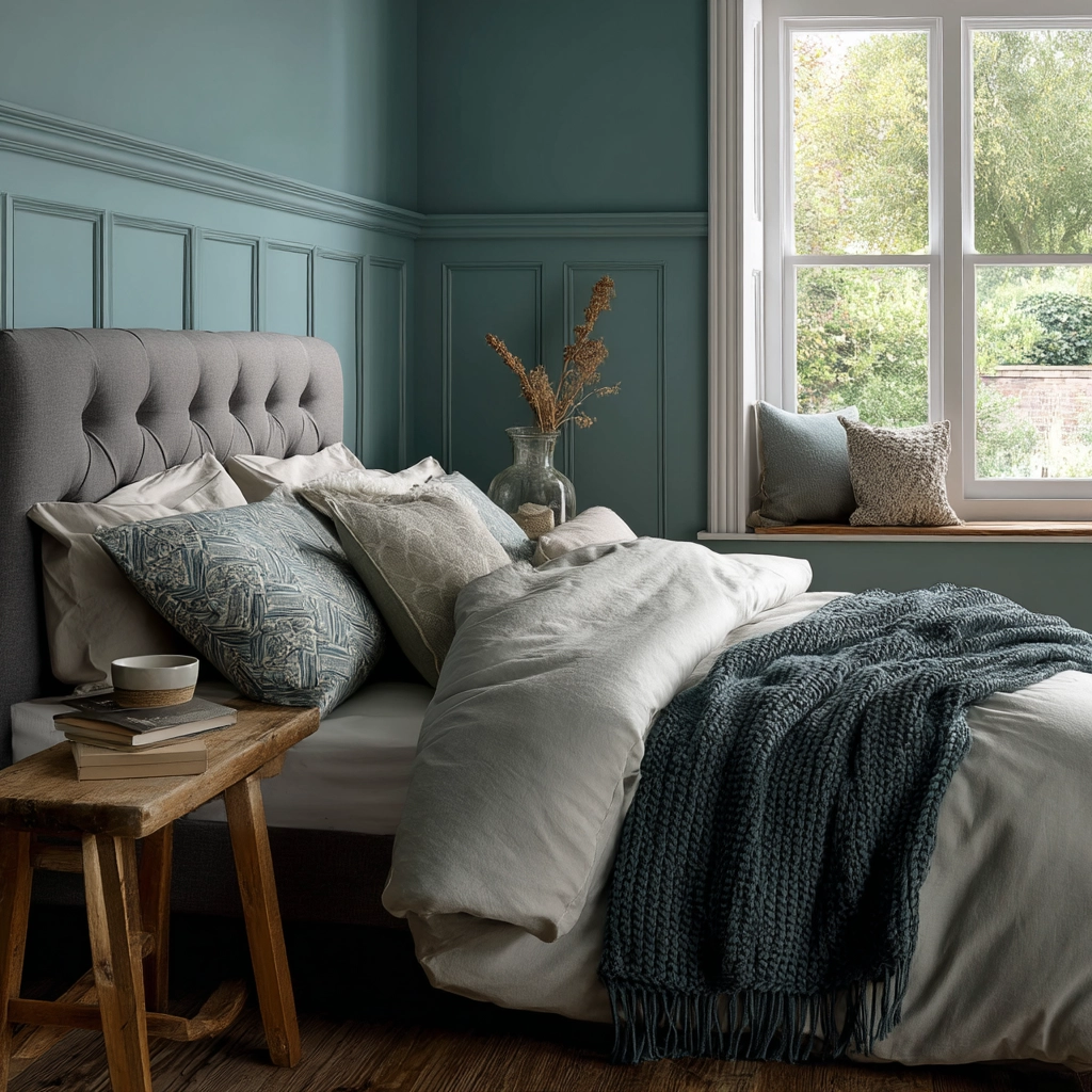 cozy bedroom blue 60