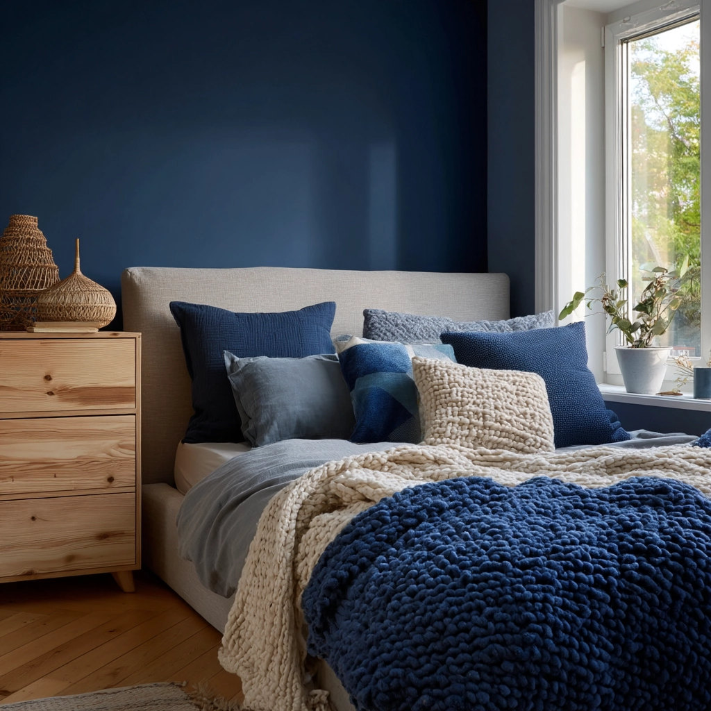 cozy bedroom blue 7