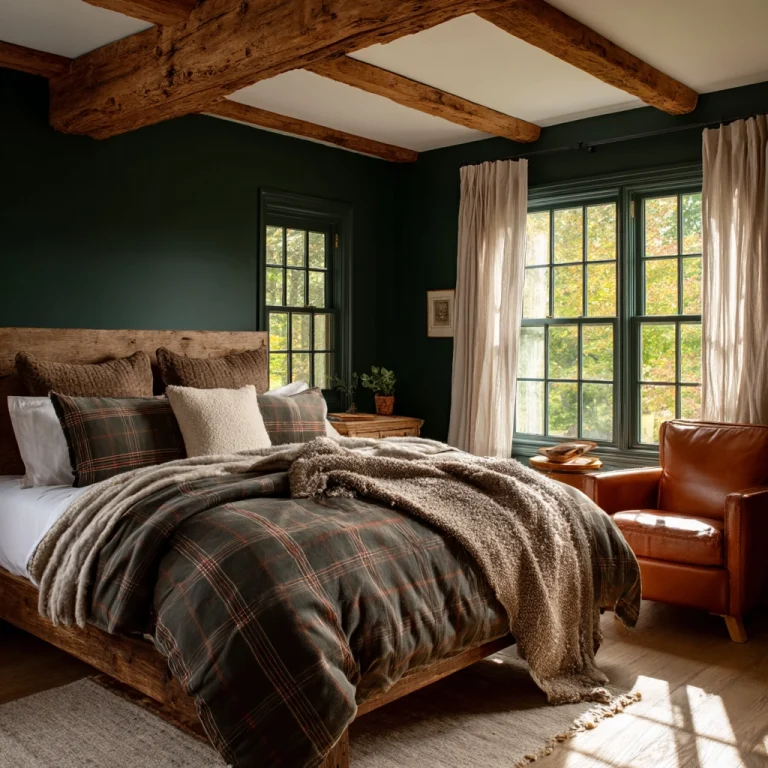 cozy cabin bedrooms 1