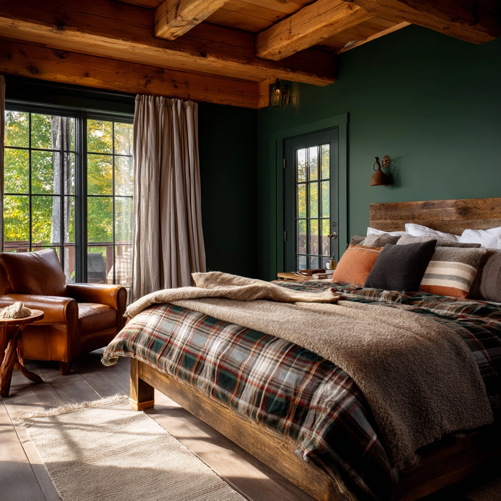 cozy cabin bedrooms 2