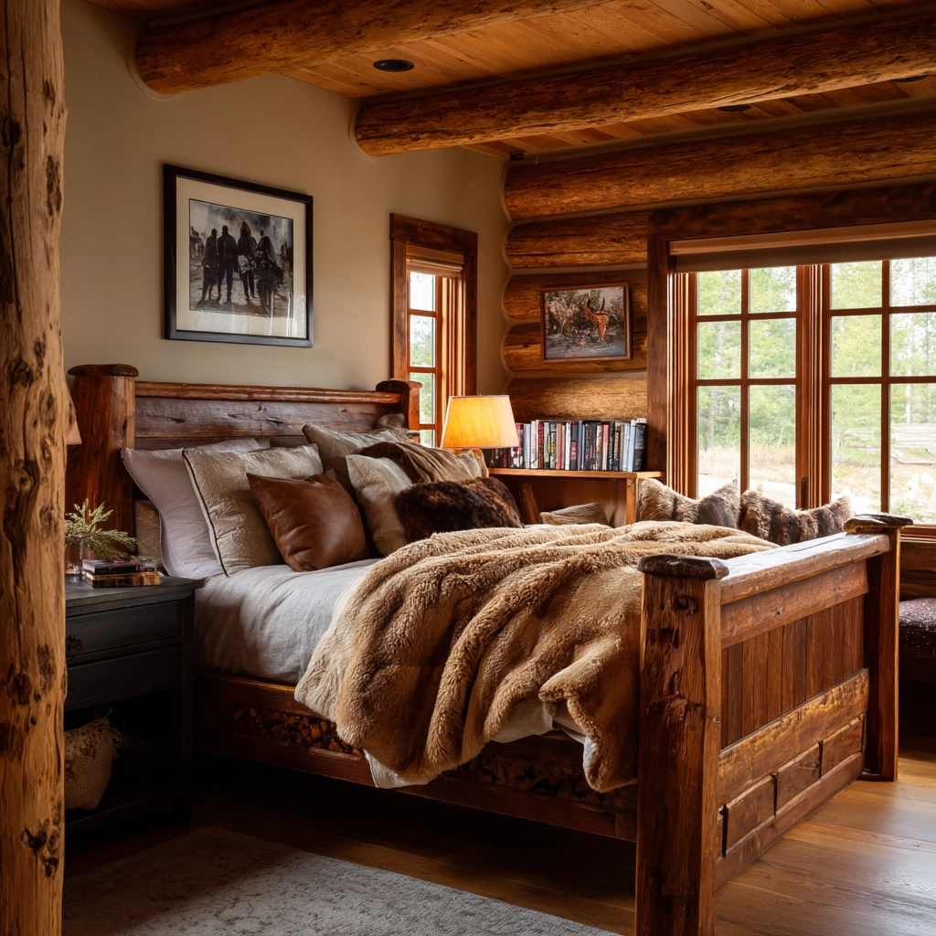 cozy cabin bedrooms 44