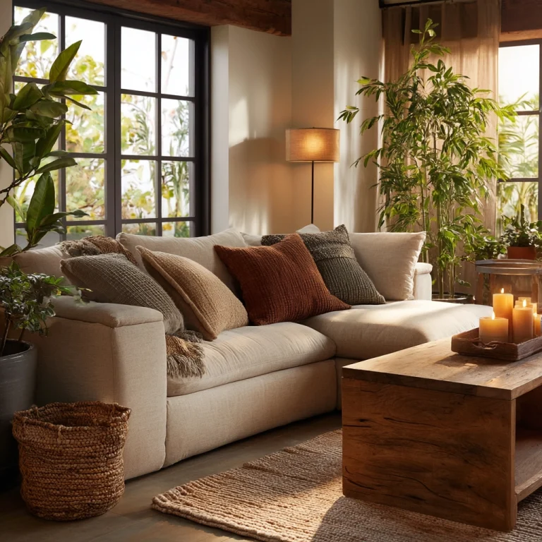 cozy lighting living room 1