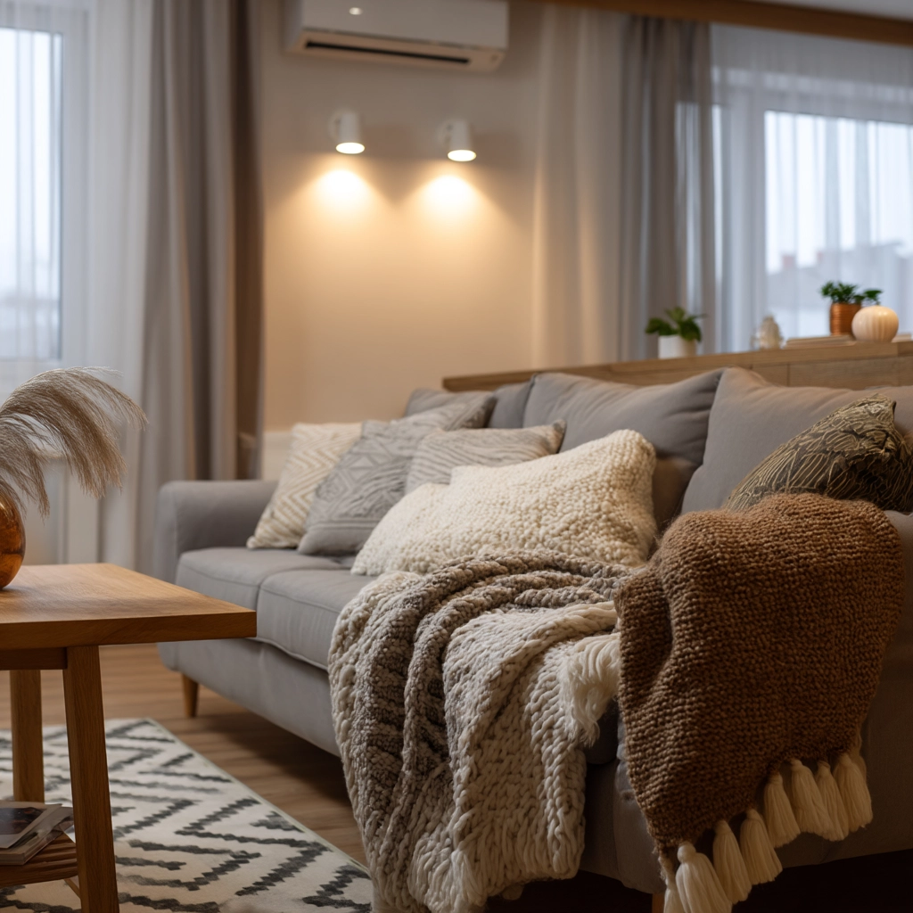 cozy lighting living room 12