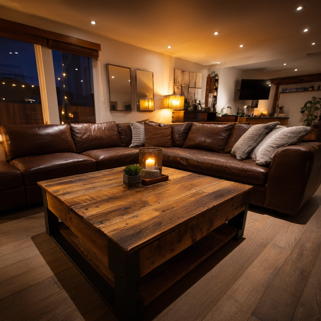 cozy lighting living room 14