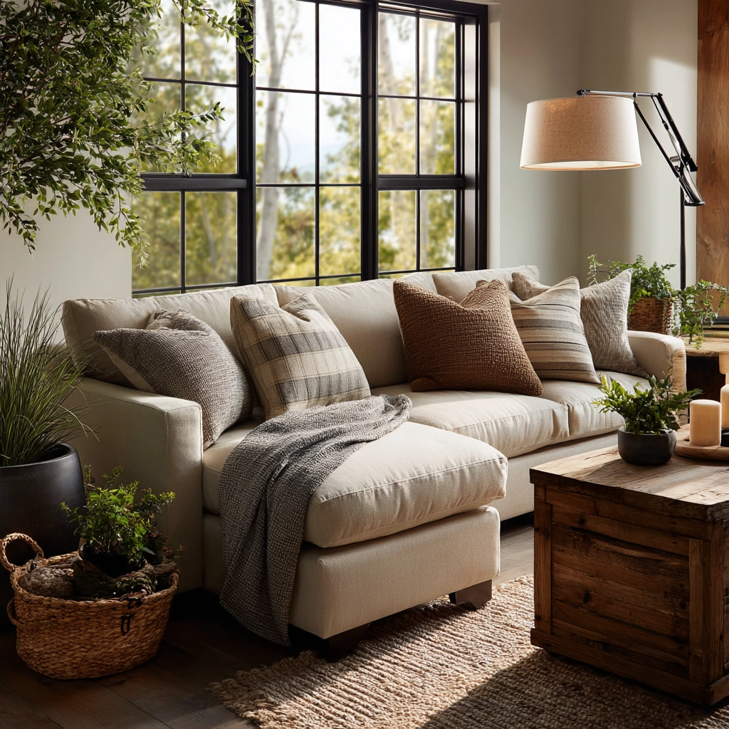 cozy lighting living room 2