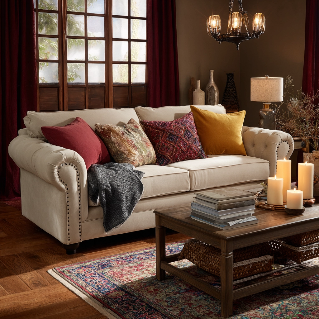 cozy lighting living room 20
