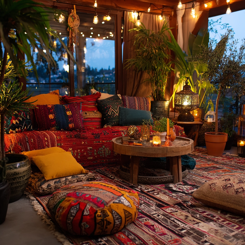 cozy lighting living room 23