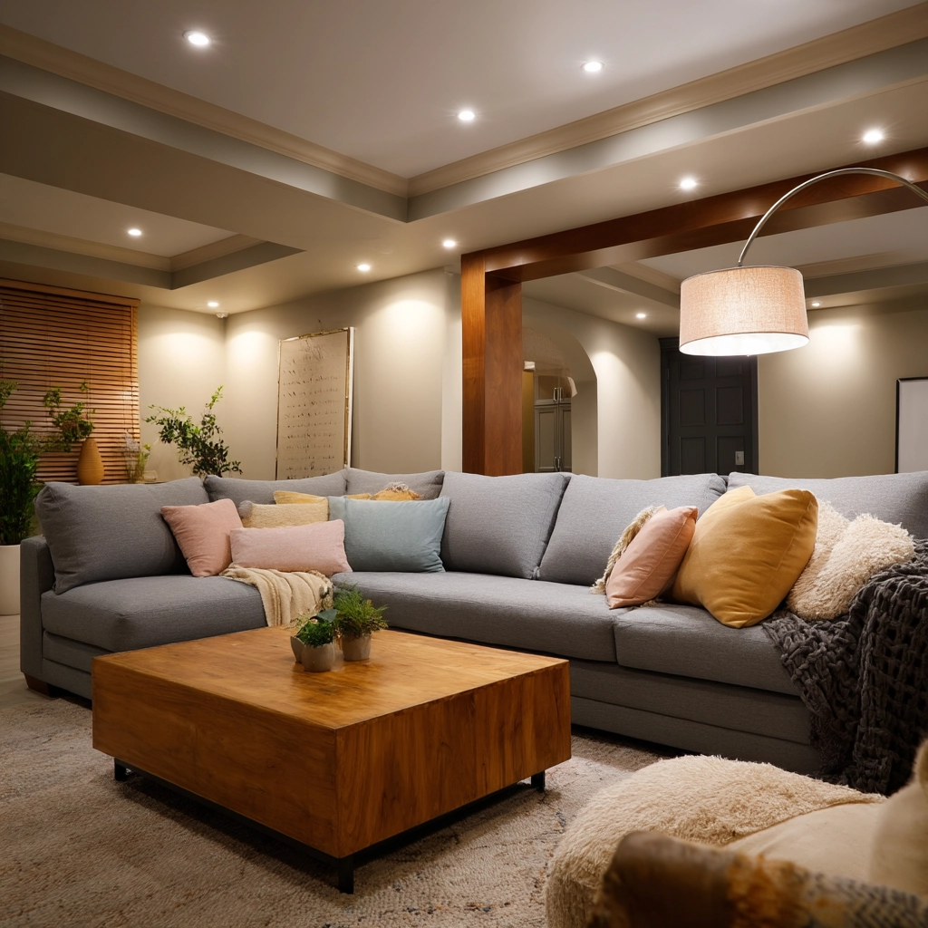 cozy lighting living room 25
