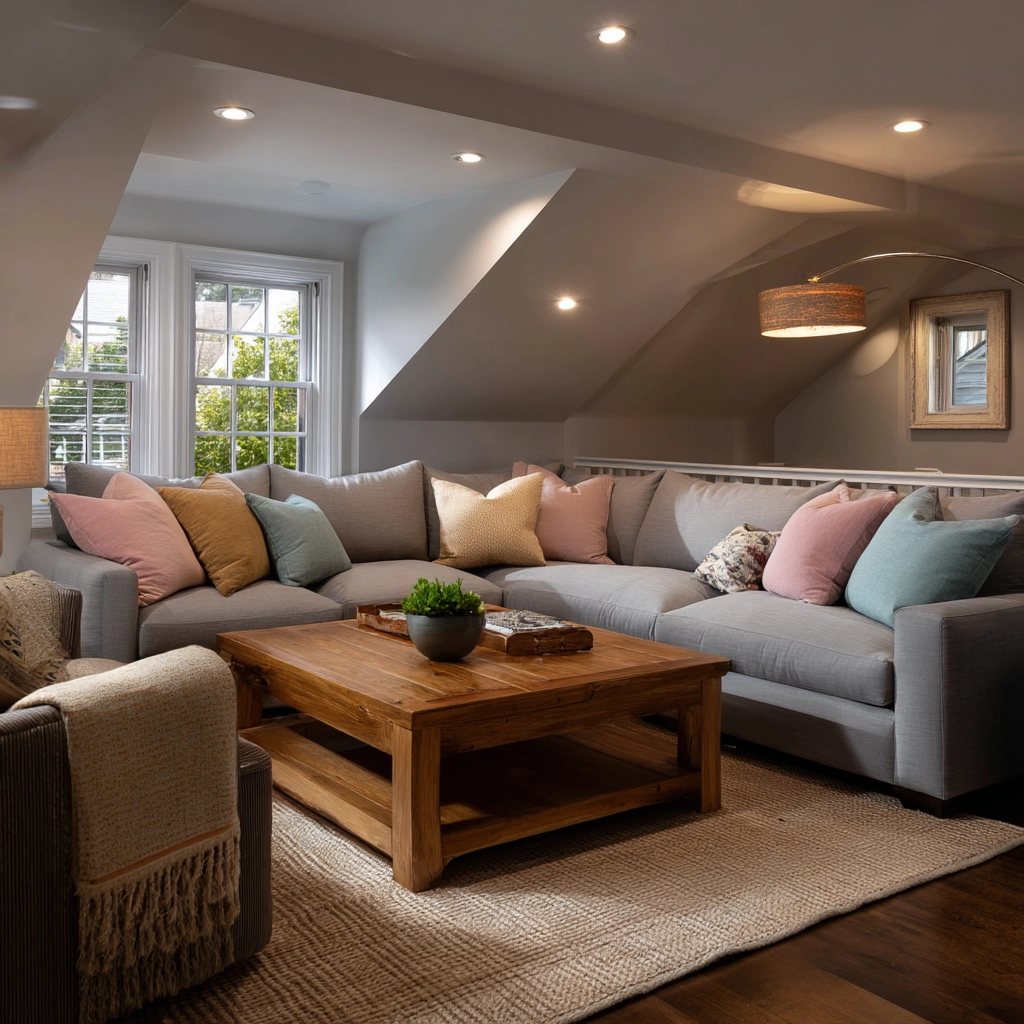 cozy lighting living room 27