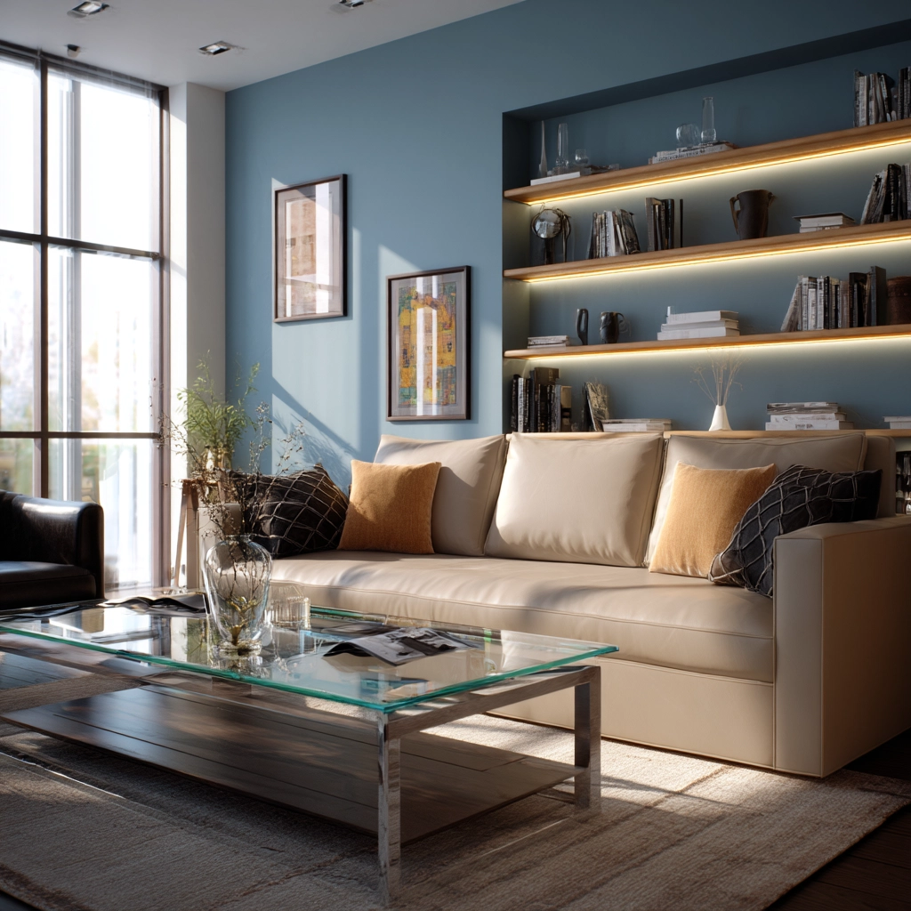 cozy lighting living room 31