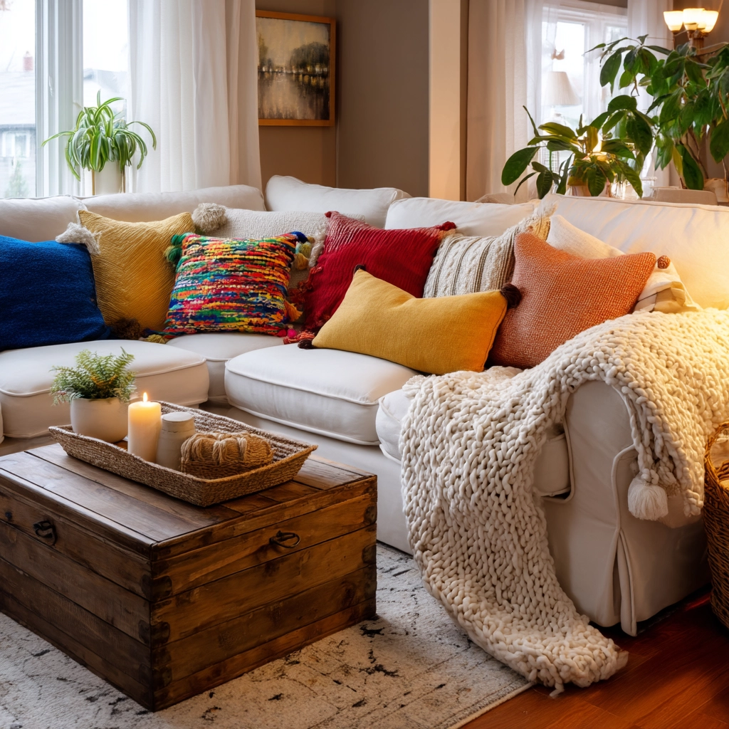 cozy lighting living room 43