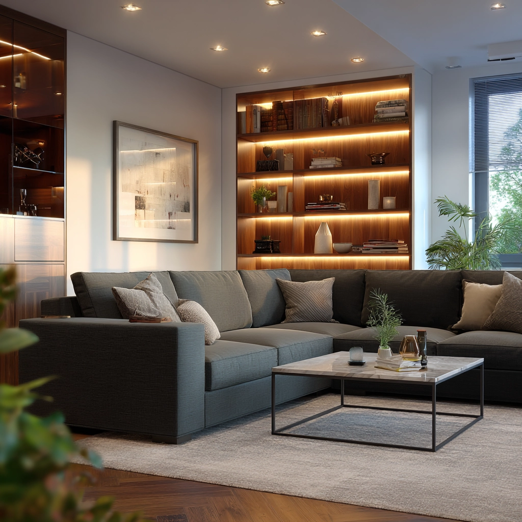 cozy lighting living room 53
