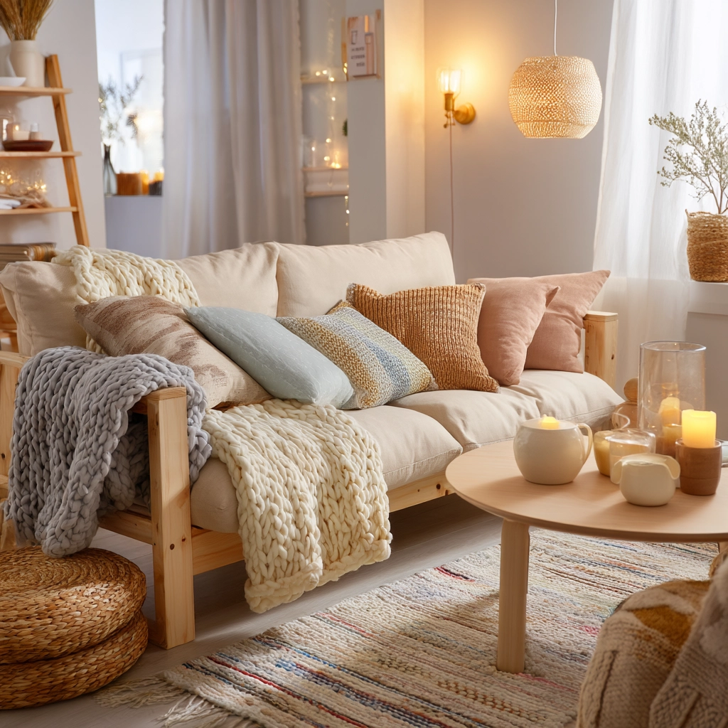 cozy lighting living room 58