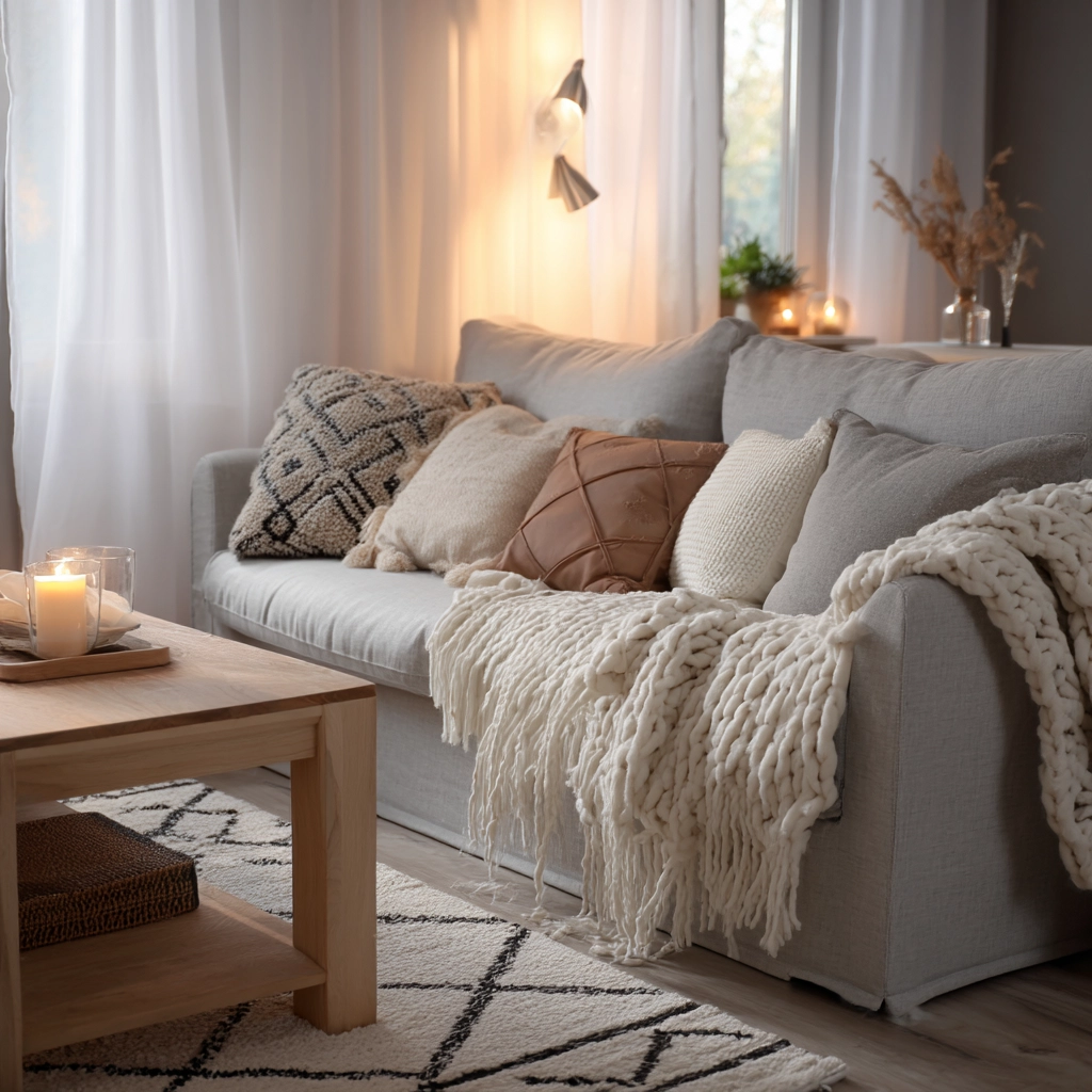 cozy lighting living room 9