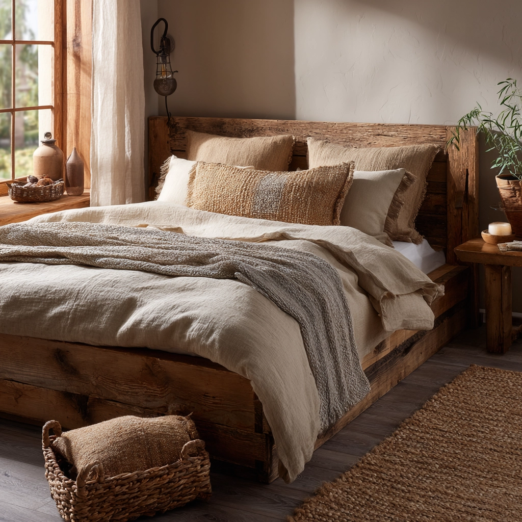 cozy neutral bedroom 25