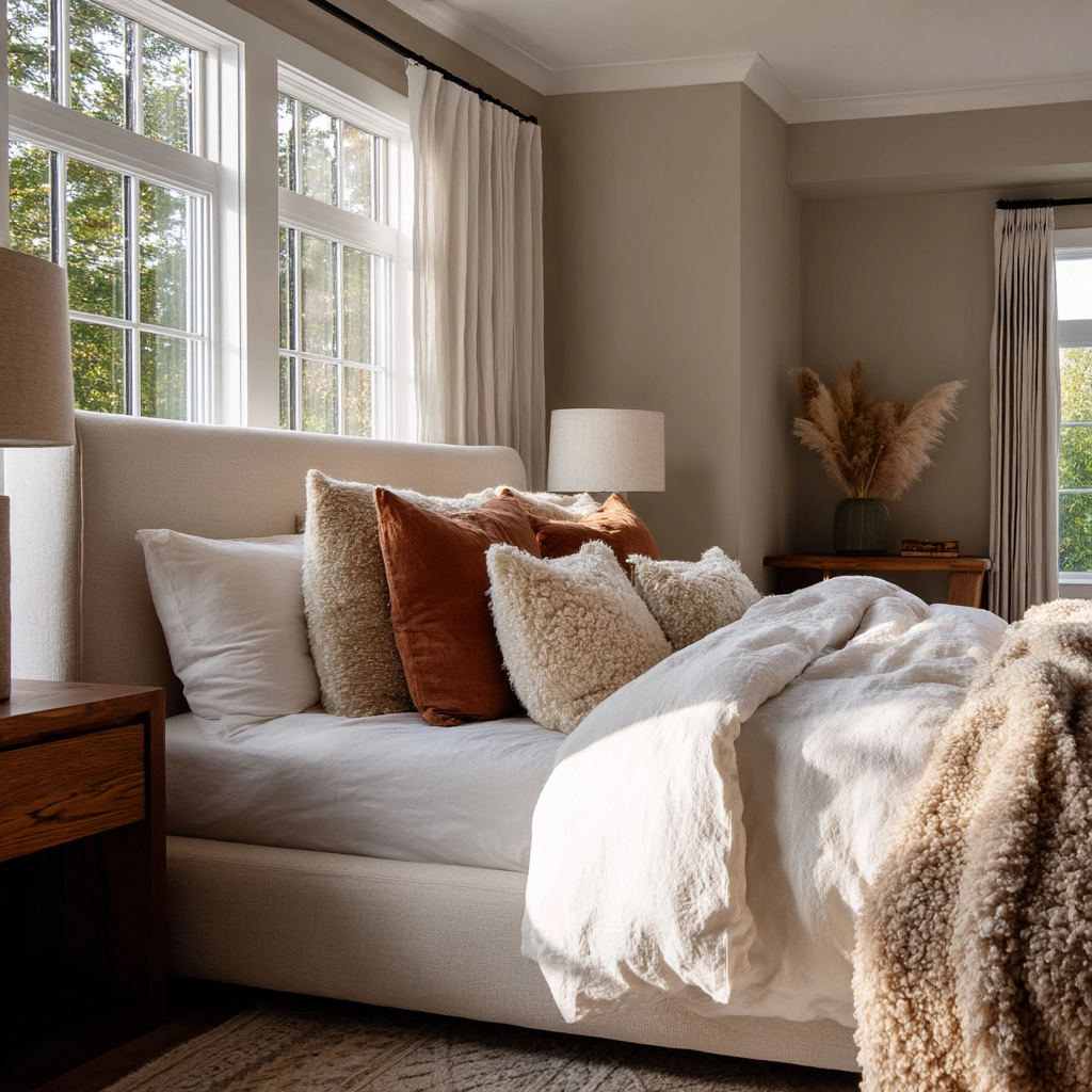 cozy neutral bedroom 4