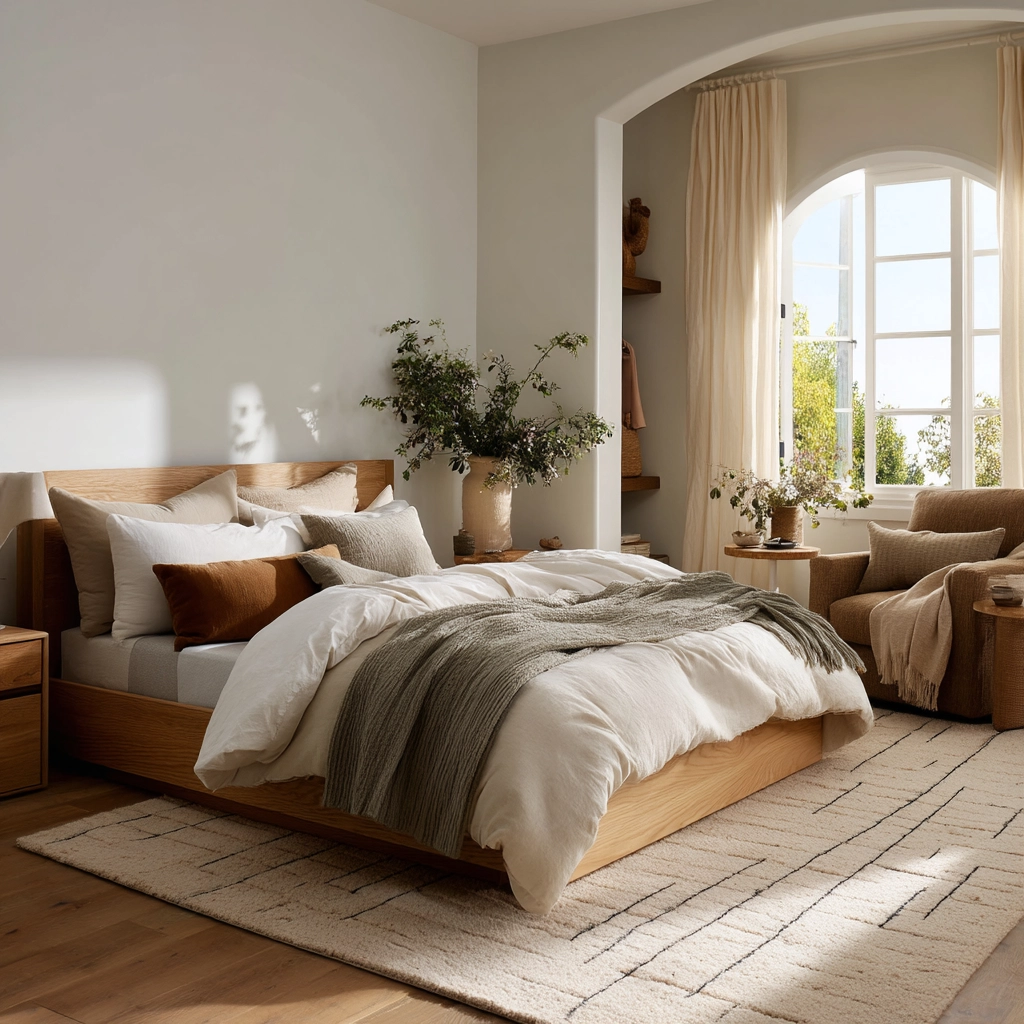 cozy neutral bedroom 5