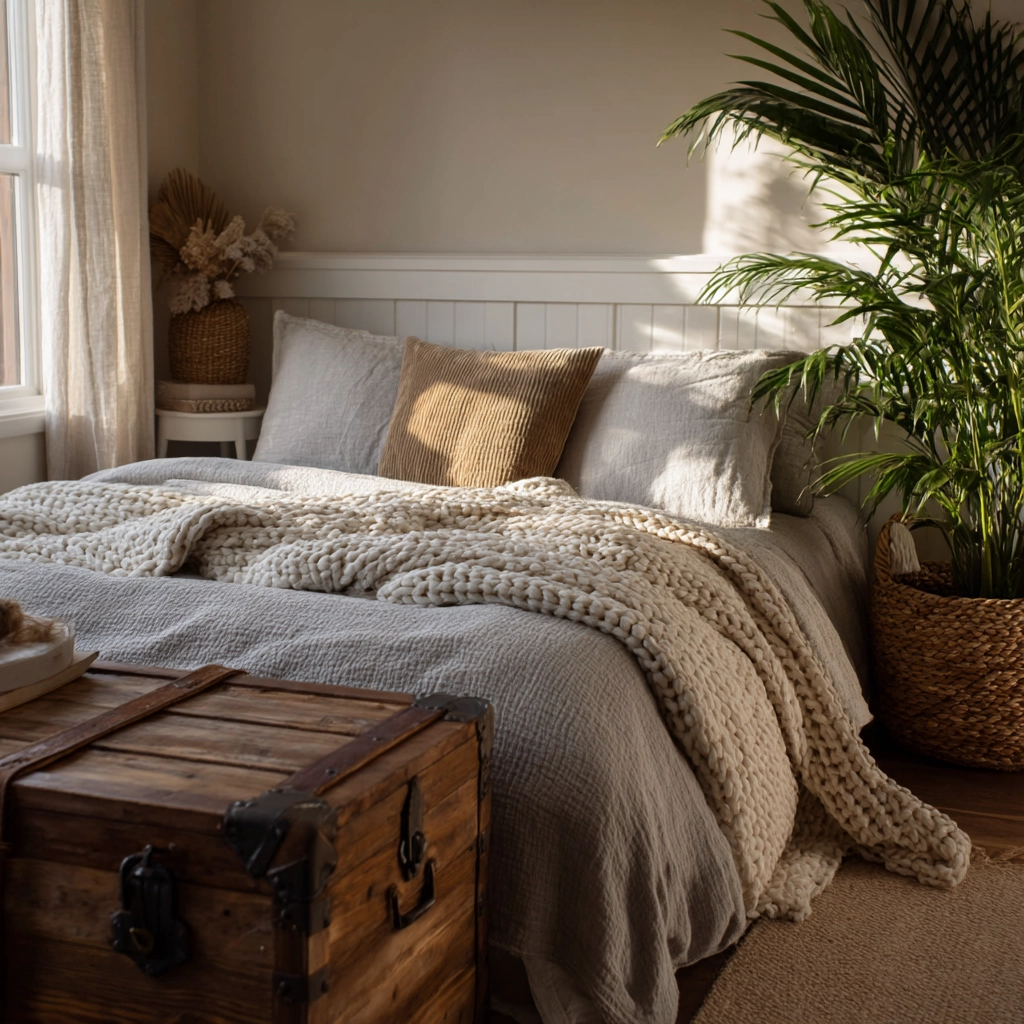 cozy neutral bedroom 60