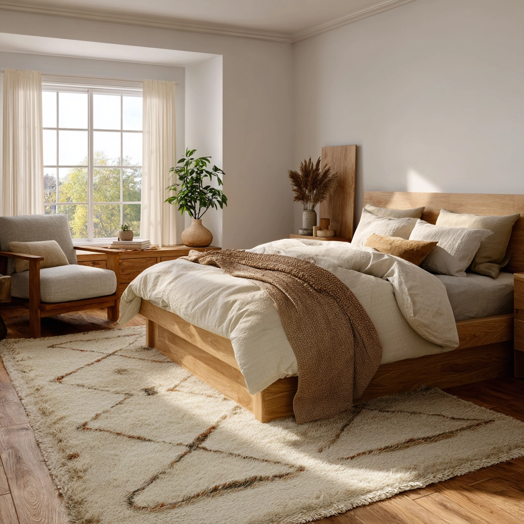 cozy neutral bedroom 7