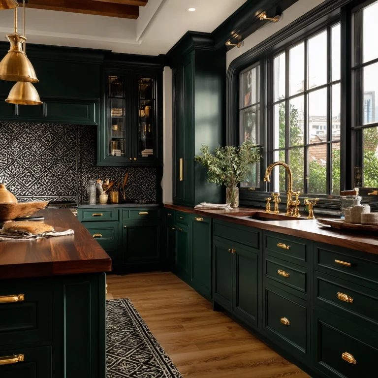 dark academia kitchen 1